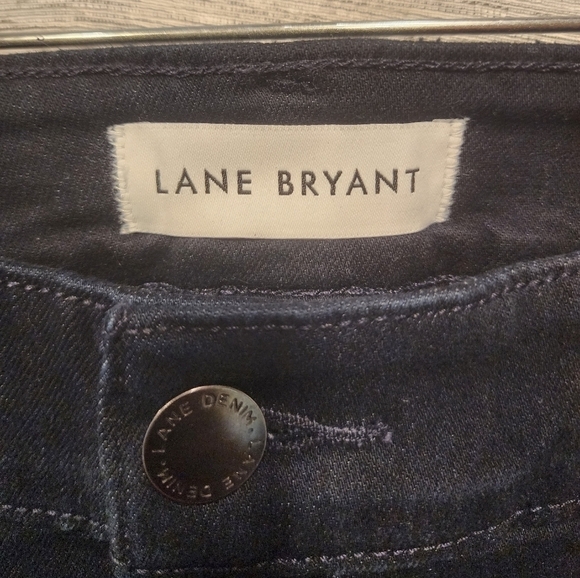 NEW Lane Bryant Curvy Fit Pedal High-Rise Crop Dark Washed Jeans 18 PLUS NWT - Picture 5 of 11